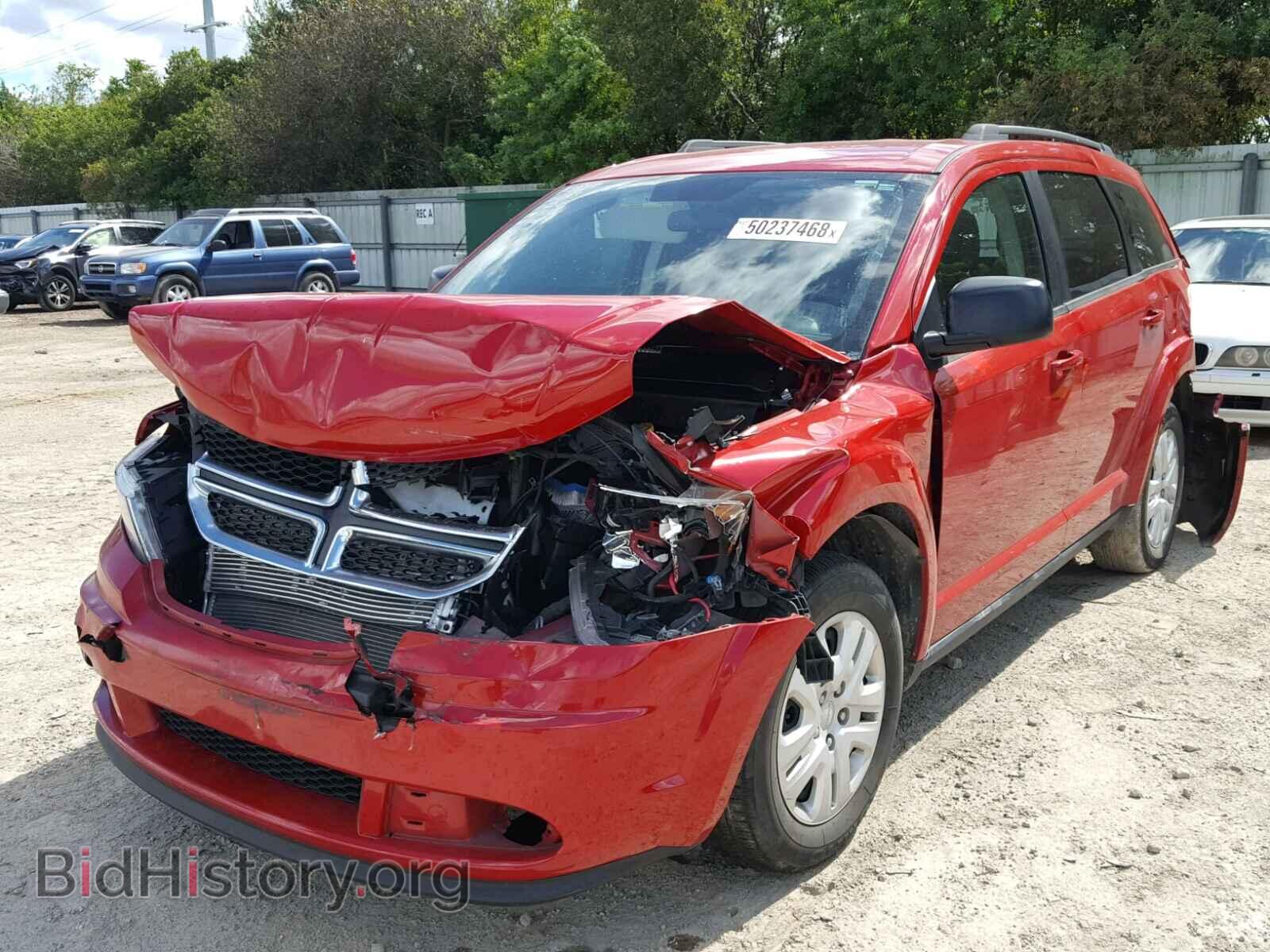 2017 DODGE JOURNEY SE - VIN: 3C4PDCAB0HT696782 - Фото 2