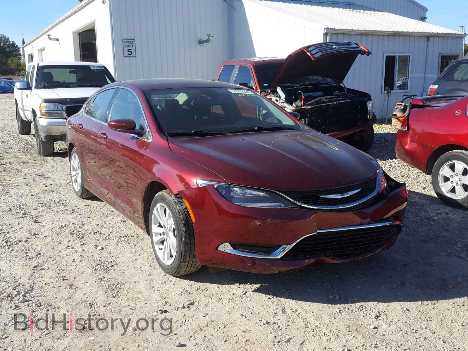 Photo 1C3CCCAB7FN557848 - CHRYSLER 200 2015