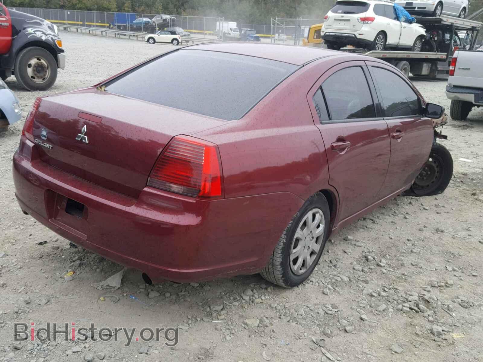 2007 MITSUBISHI GALANT - VIN: 4A3AB36F17E036706 - Фото 4