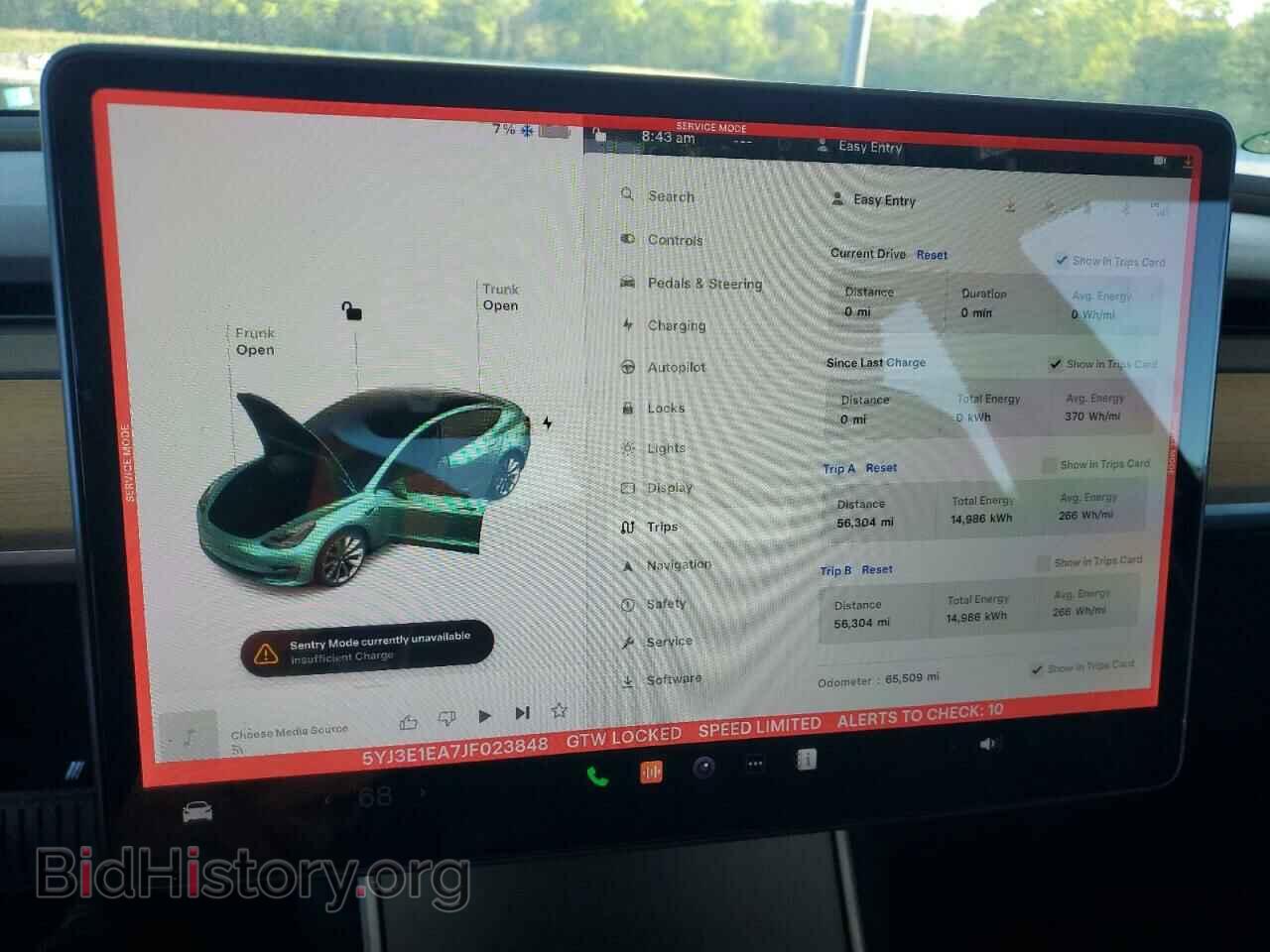 2018 TESLA MODEL 3 - VIN: 5YJ3E1EA7JF023848 - Фото 9