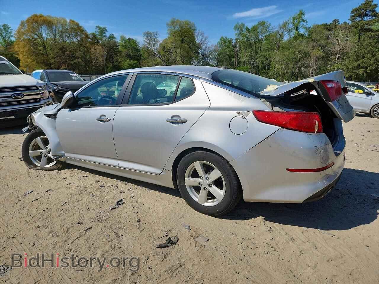 2014 KIA OPTIMA - VIN: KNAGM4A77E5474105 - Фото 2