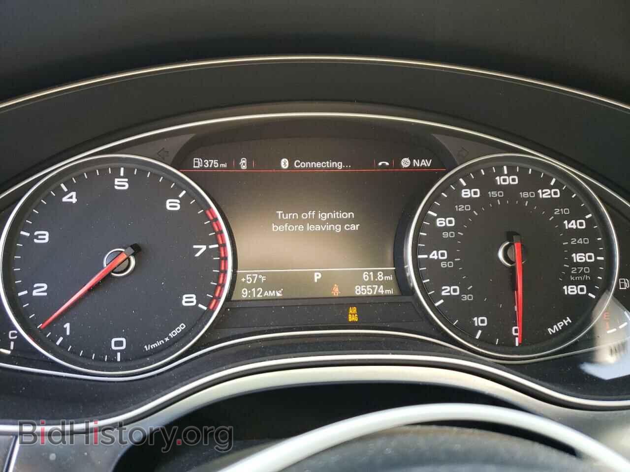 2014 AUDI A6 - VIN: WAUHGAFC7EN030142 - Фото 9