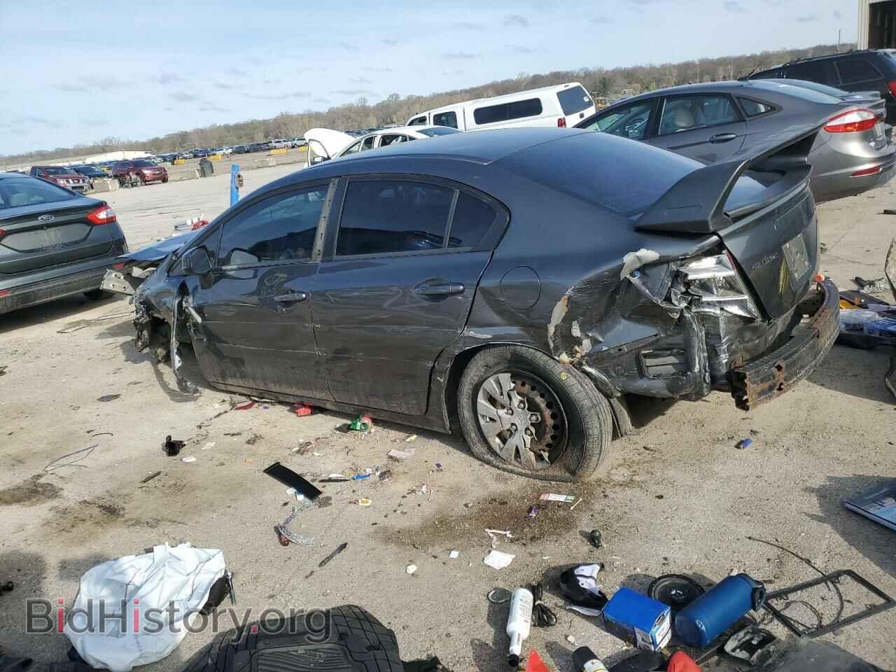 2012 HONDA CIVIC - VIN: 2HGFB2F51CH330654 - Фото 2