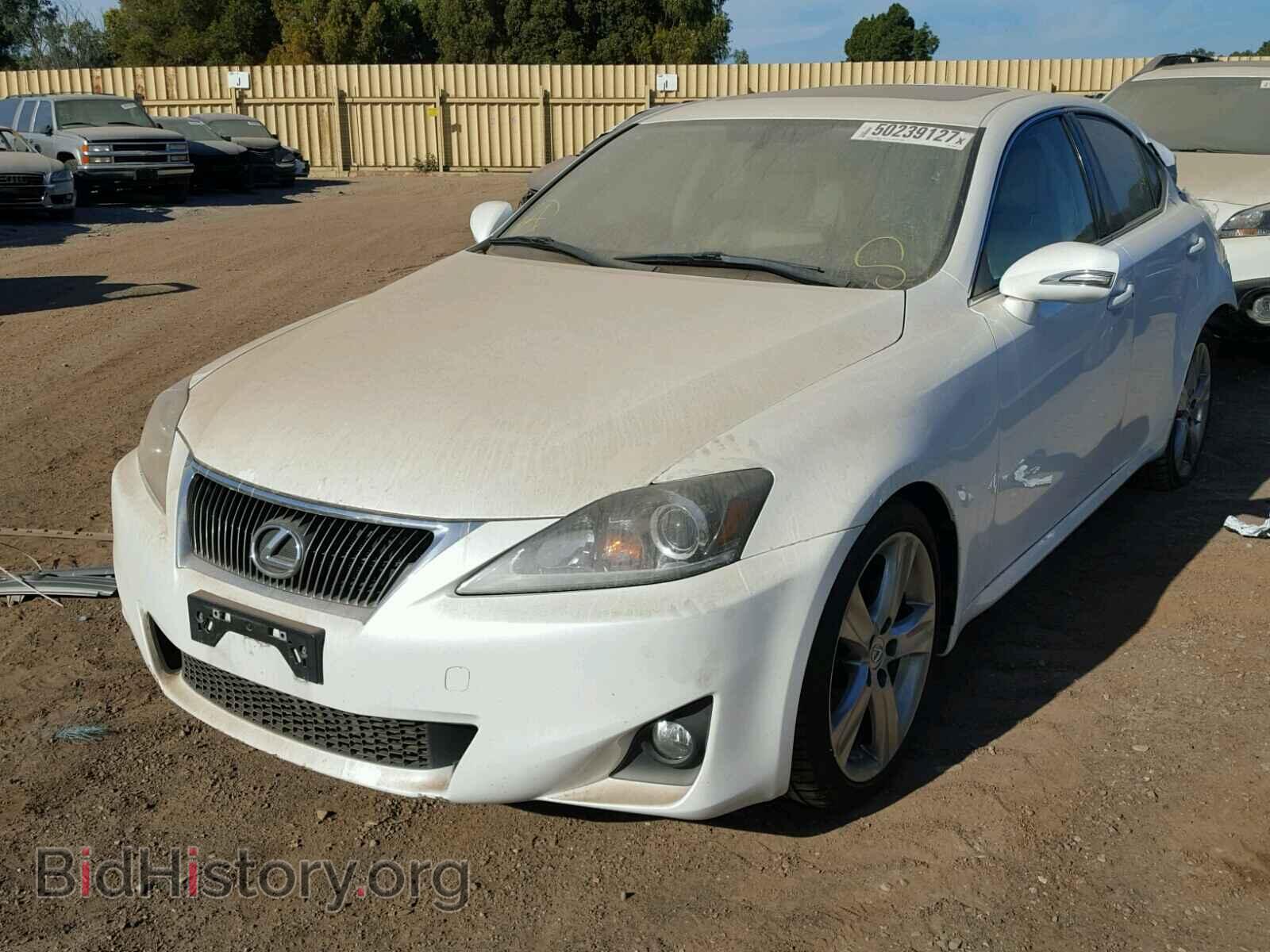 2011 LEXUS IS250 - VIN: JTHBF5C2XB5155841 - Фото 2
