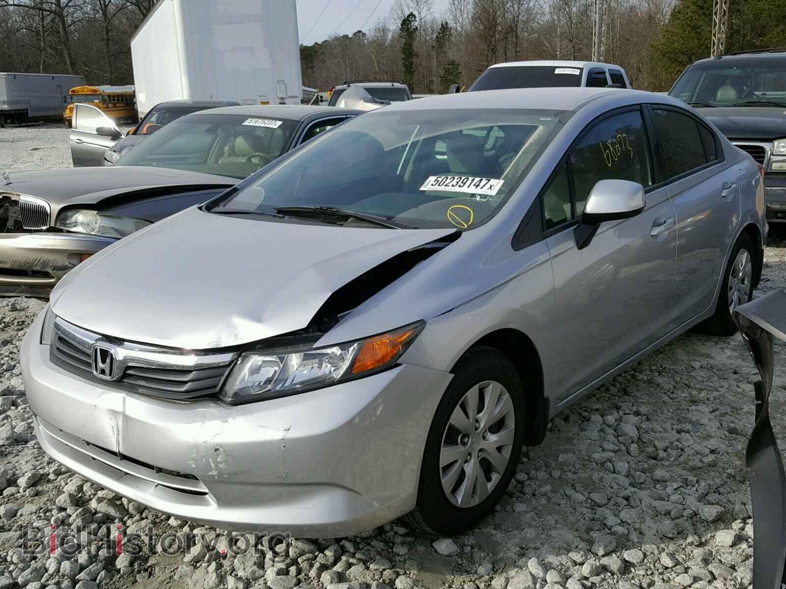 2012 HONDA CIVIC - VIN: 19XFB2F59CE034162 - Фото 2