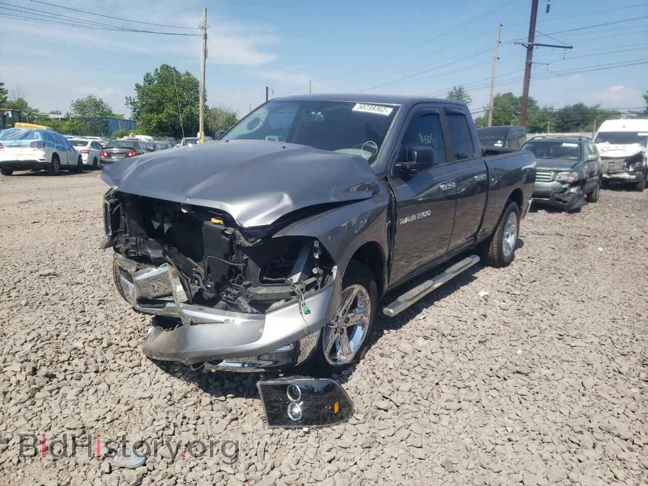 2012 DODGE RAM 1500 - VIN: 1C6RD7GTXCS347002 - Фото 2