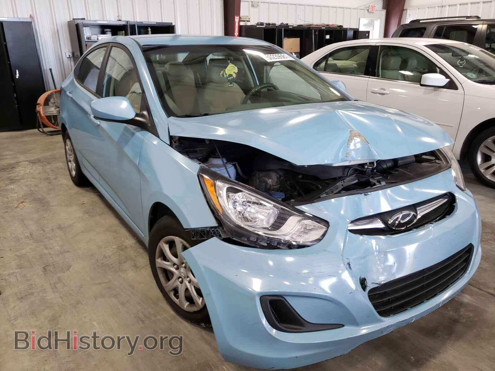 Фотография KMHCT4AEXCU221622 - HYUNDAI ACCENT 2012
