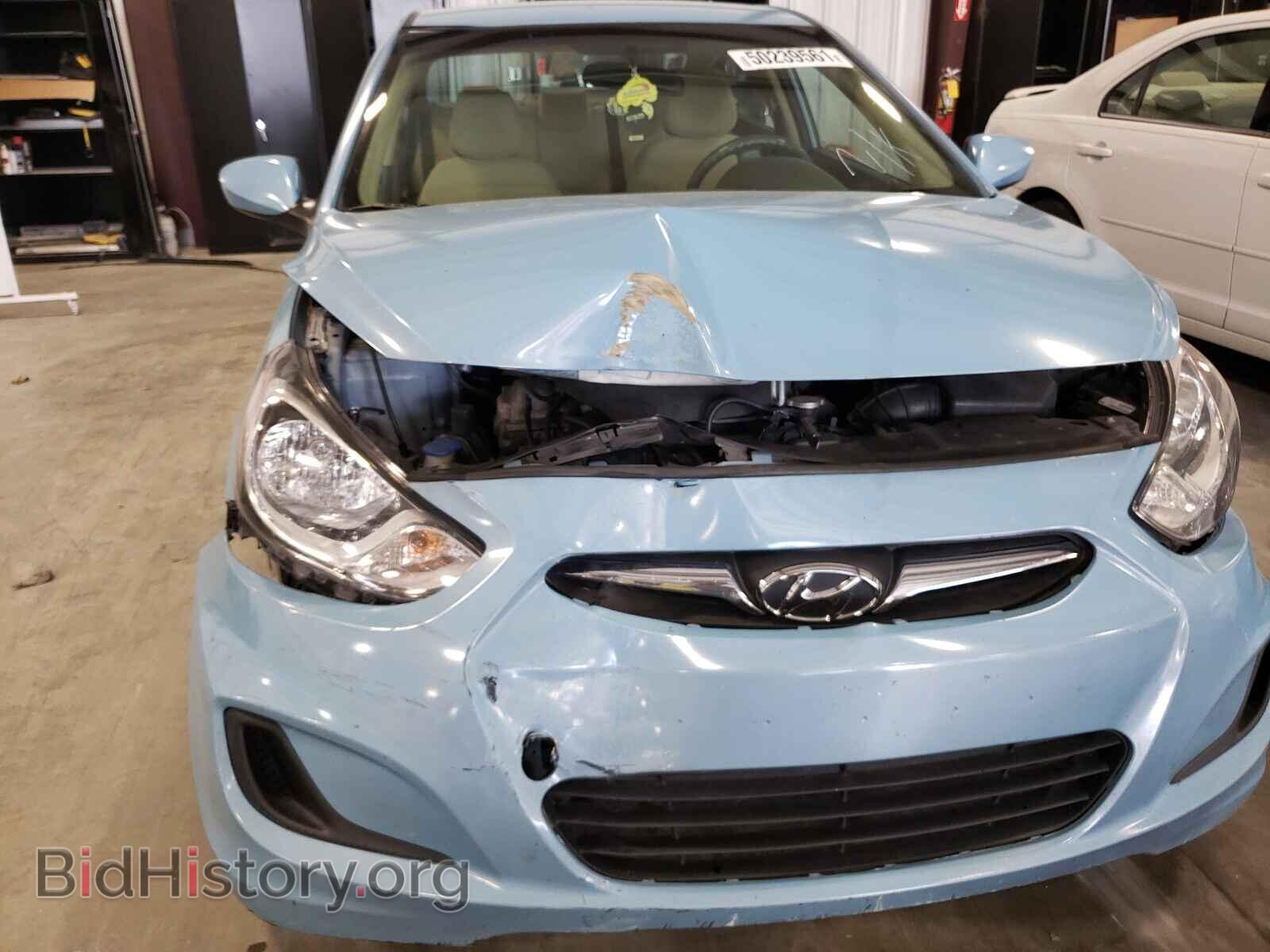 2012 HYUNDAI ACCENT - VIN: KMHCT4AEXCU221622 - Фото 9