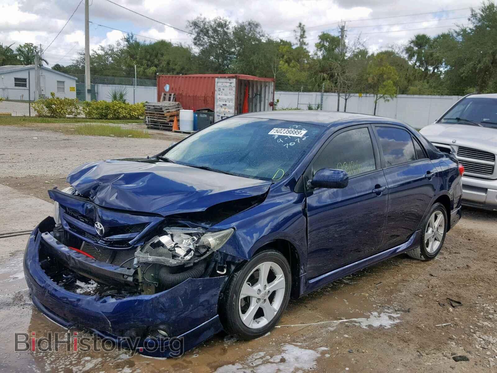 2013 TOYOTA COROLLA BA - VIN: 5YFBU4EE3DP197072 - Фото 2