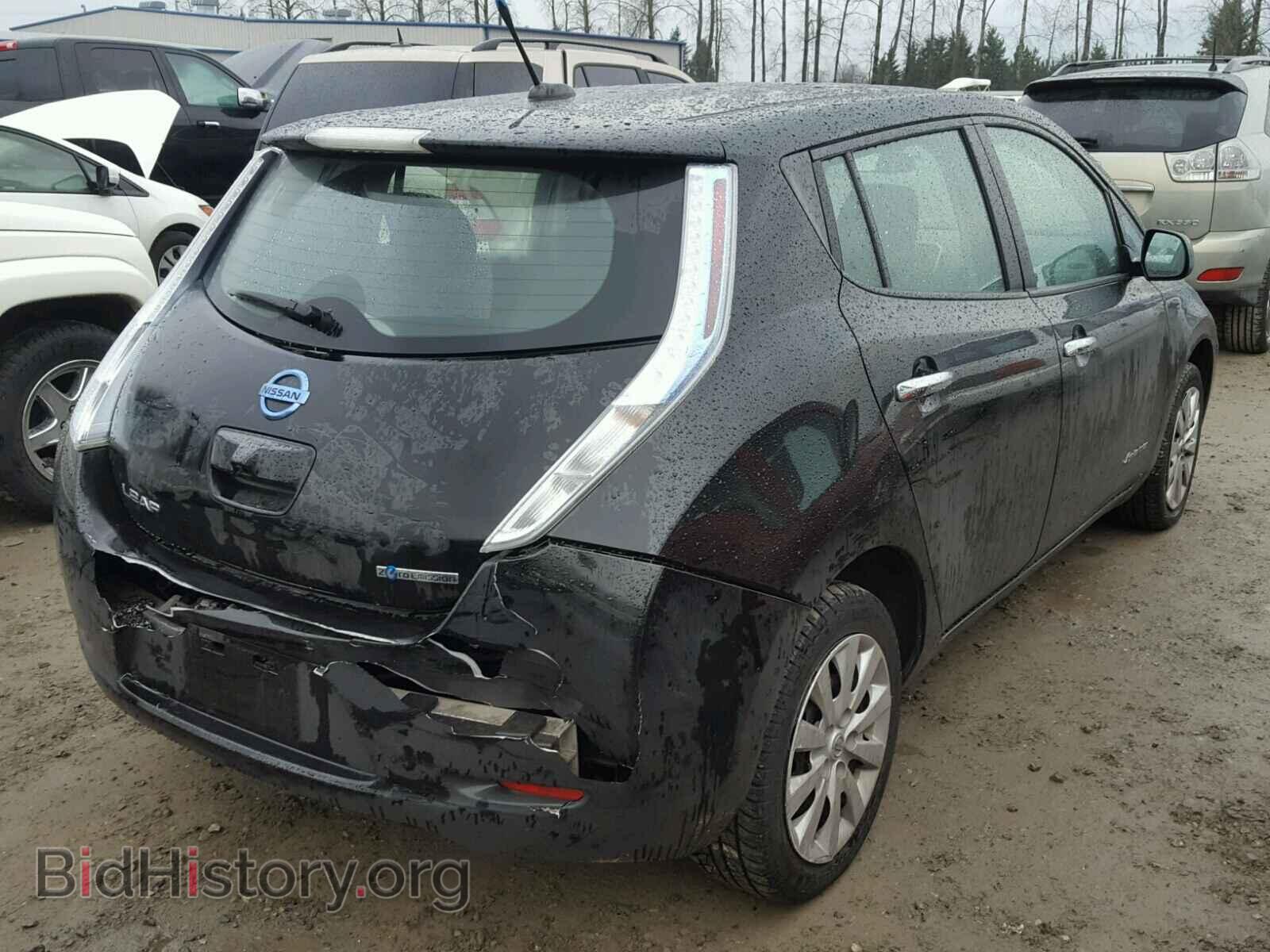 2014 NISSAN LEAF - VIN: 1N4AZ0CPXEC335796 - Фото 4