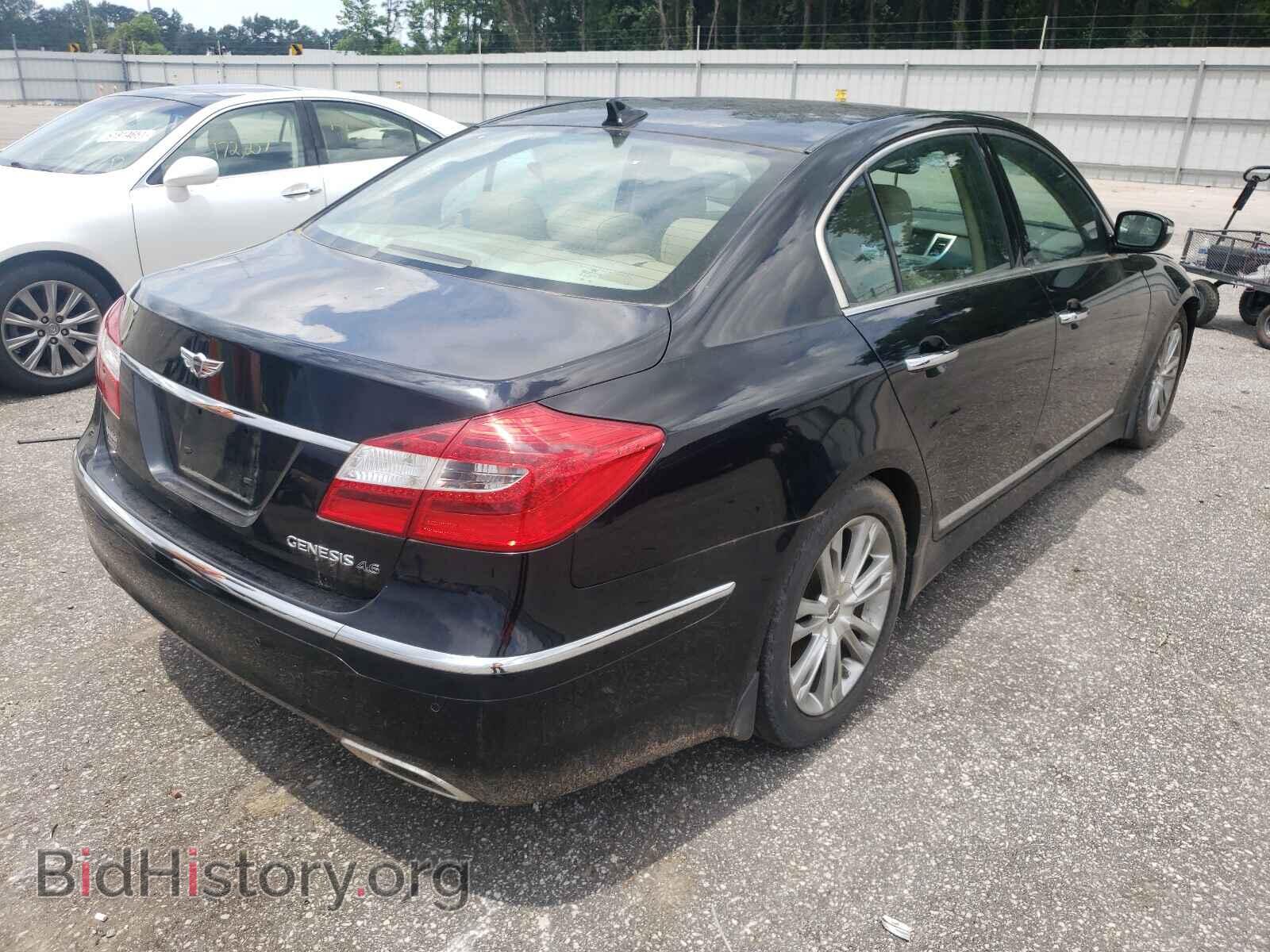 2012 HYUNDAI GENESIS - VIN: KMHGC4DF9CU207961 - Фото 4