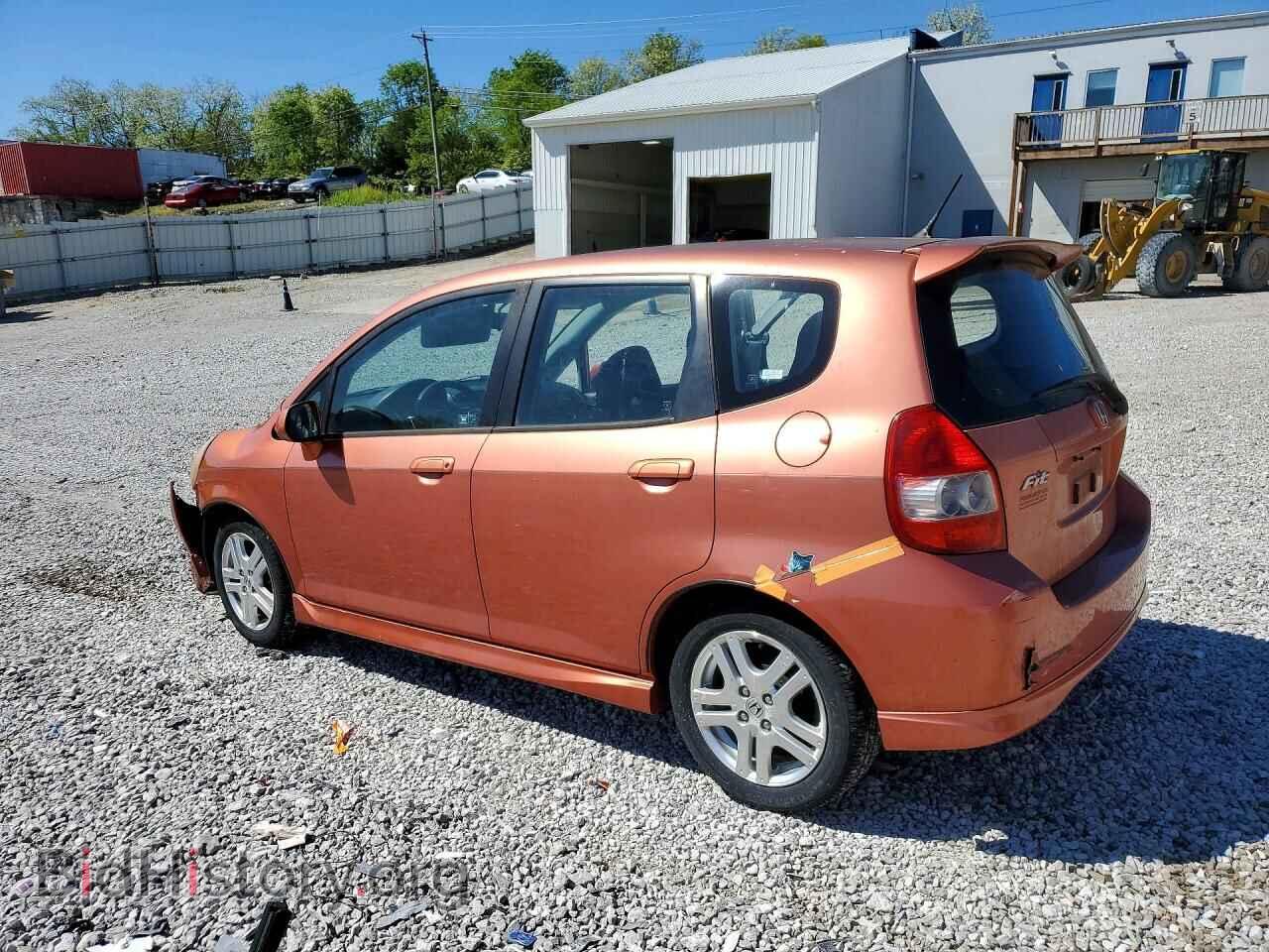 2007 HONDA FIT - VIN: JHMGD38647S026563 - Фото 2