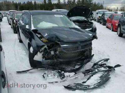 2009 Dodge AVENGER Avenger SE, black — VIN 1B3LC46B79N553167, Copart