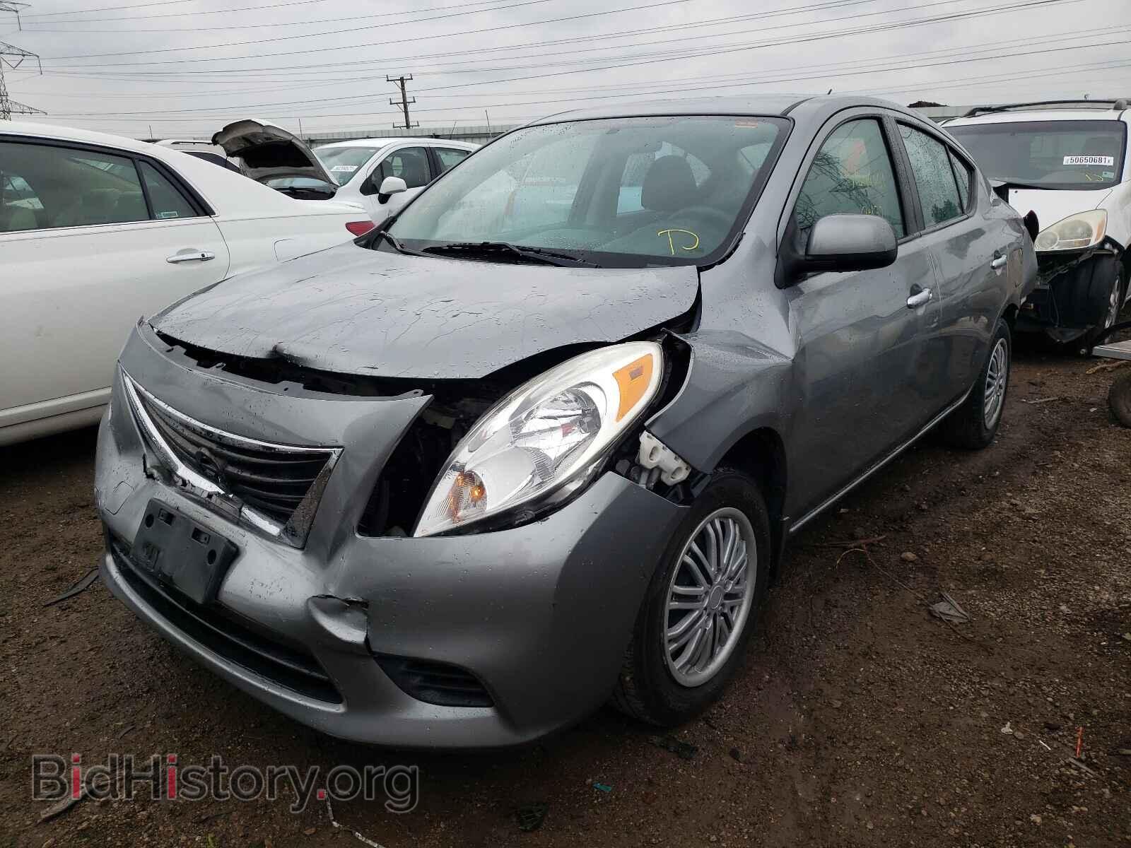 2012 NISSAN VERSA - VIN: 3N1CN7AP5CL868914 - Фото 2