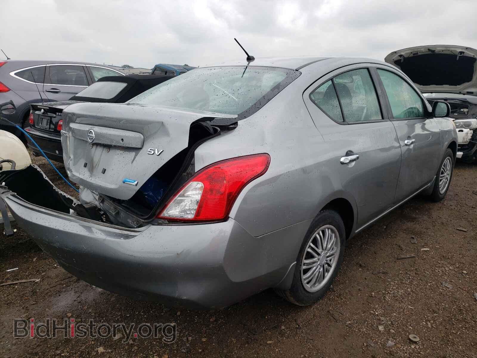 2012 NISSAN VERSA - VIN: 3N1CN7AP5CL868914 - Фото 4