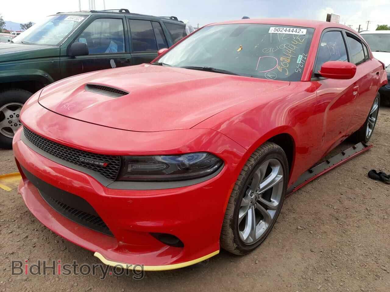 2021 DODGE CHARGER - VIN: 2C3CDXHG2MH574438 - Фото 2