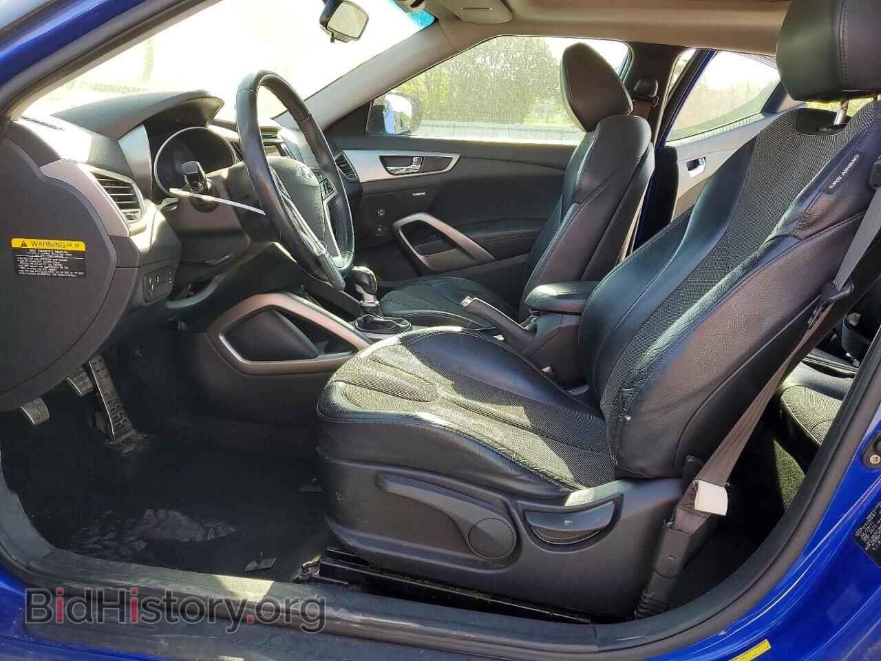 2012 HYUNDAI VELOSTER - VIN: KMHTC6ADXCU025330 - Фото 7