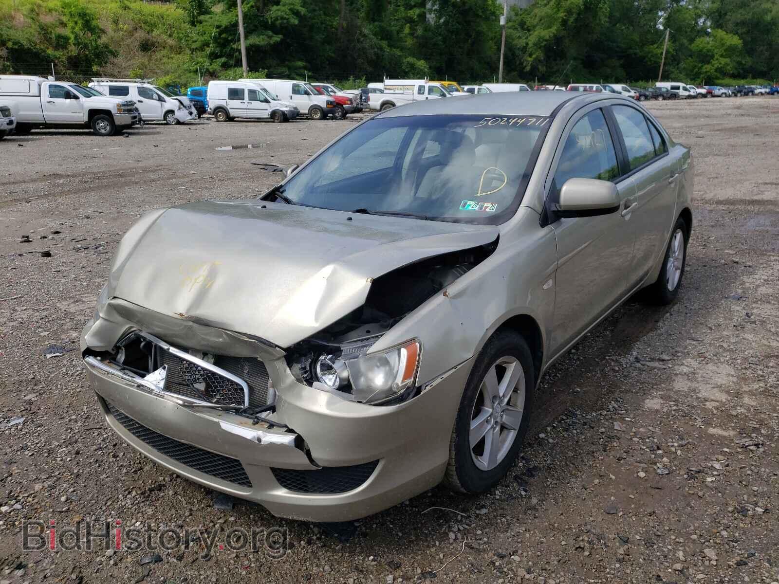 2008 MITSUBISHI LANCER - VIN: JA3AU26U98U041664 - Фото 2