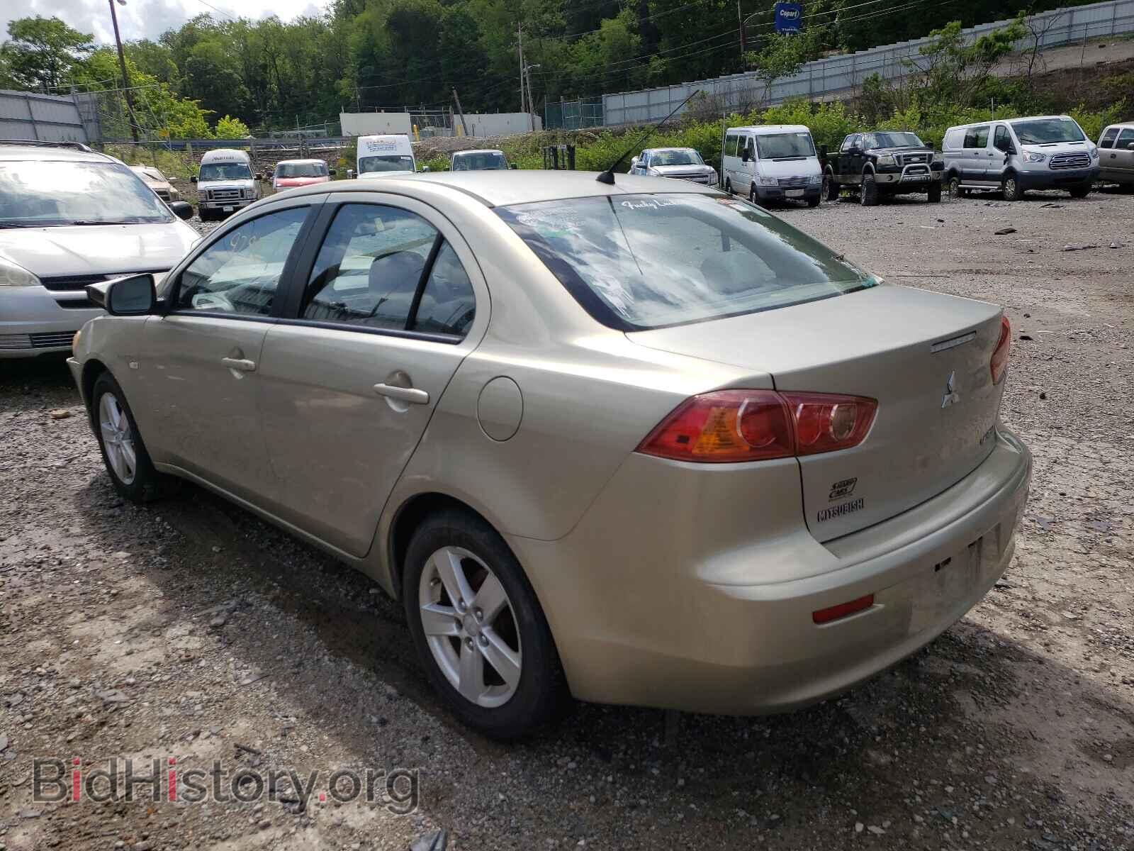 2008 MITSUBISHI LANCER - VIN: JA3AU26U98U041664 - Фото 3