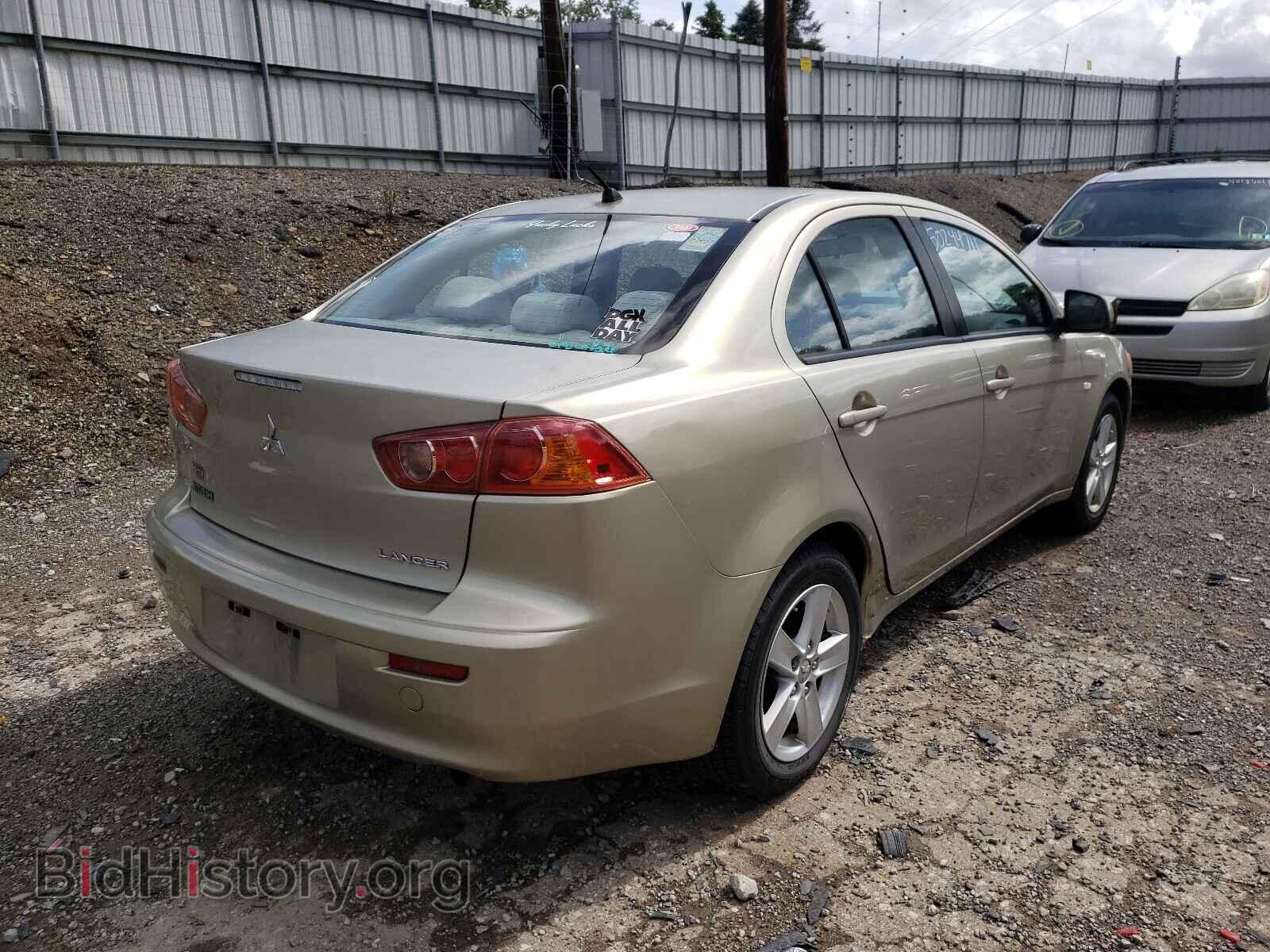 2008 MITSUBISHI LANCER - VIN: JA3AU26U98U041664 - Фото 4