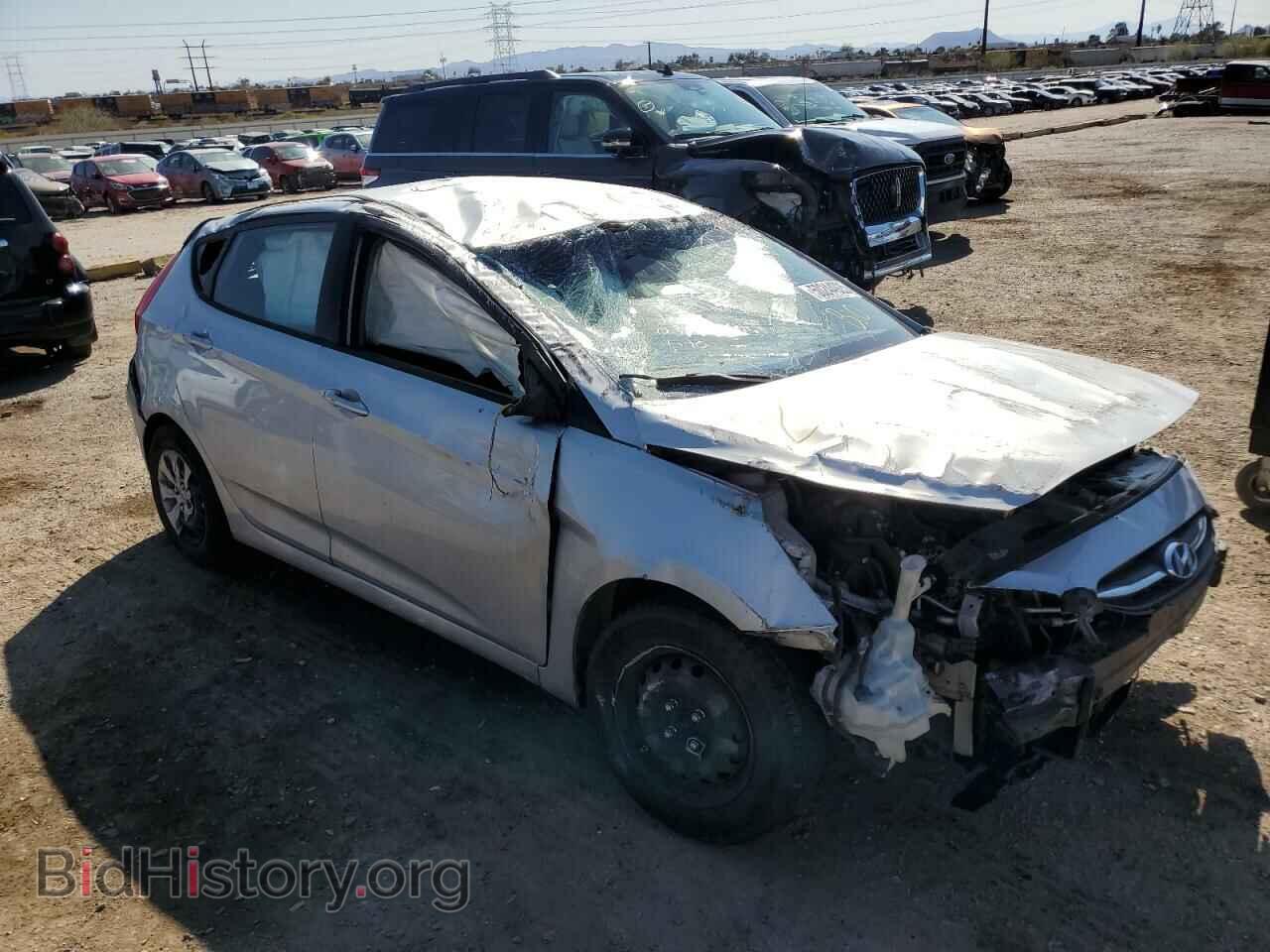 2015 HYUNDAI ACCENT - VIN: KMHCT5AE3FU200976 - Фото 4