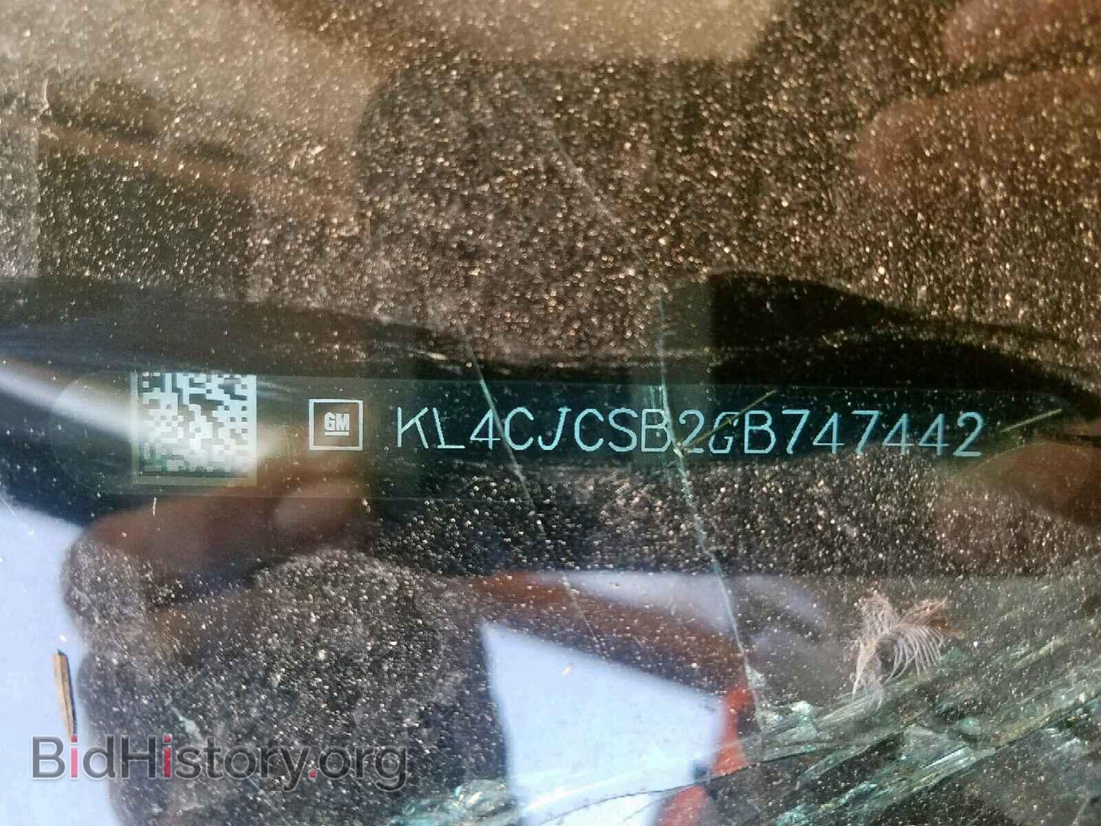 2016 BUICK ENCORE - VIN: KL4CJCSB2GB747442 - Photo 10