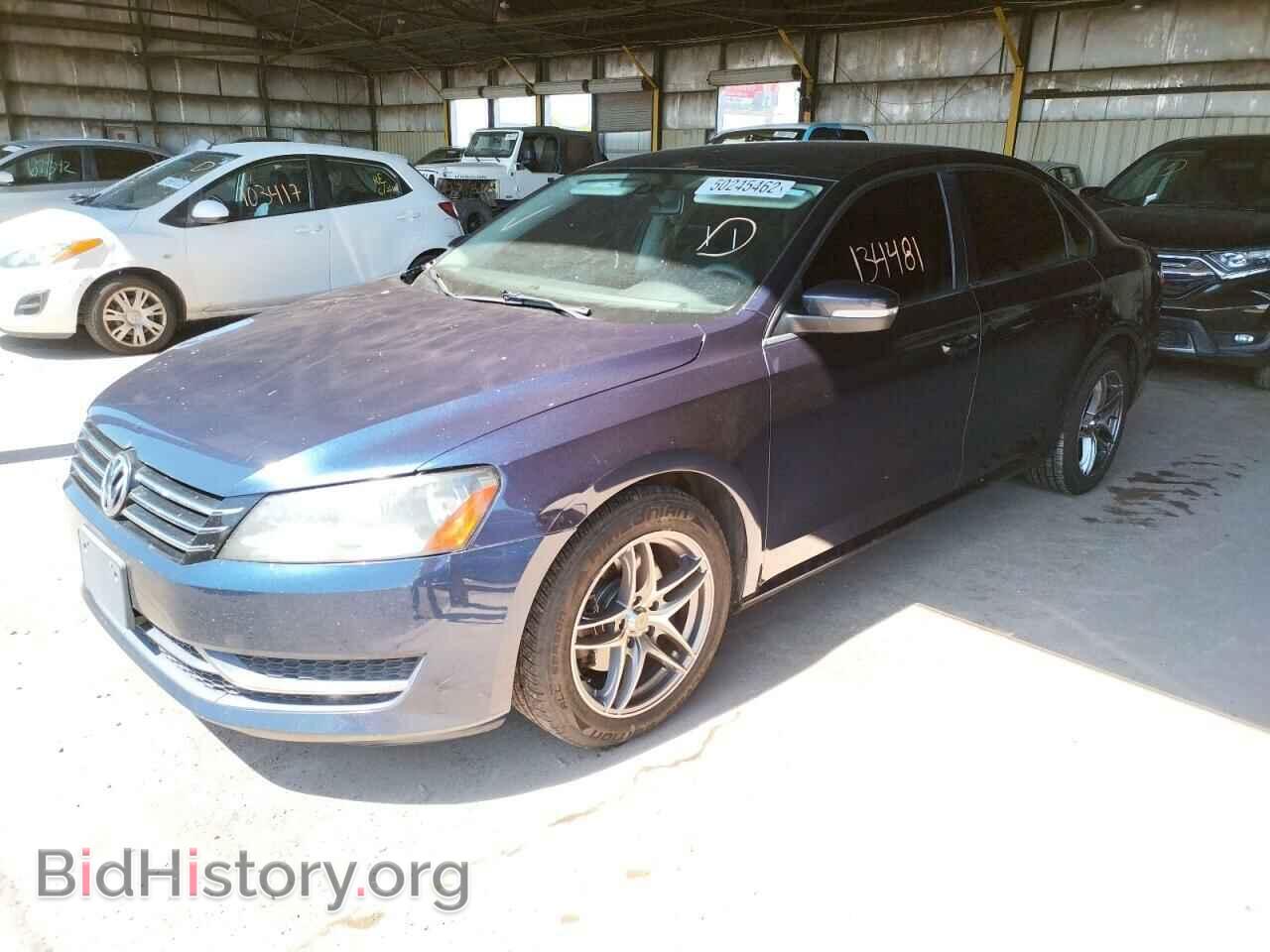 2013 VOLKSWAGEN PASSAT - VIN: 1VWAP7A3XDC137627 - Фото 2