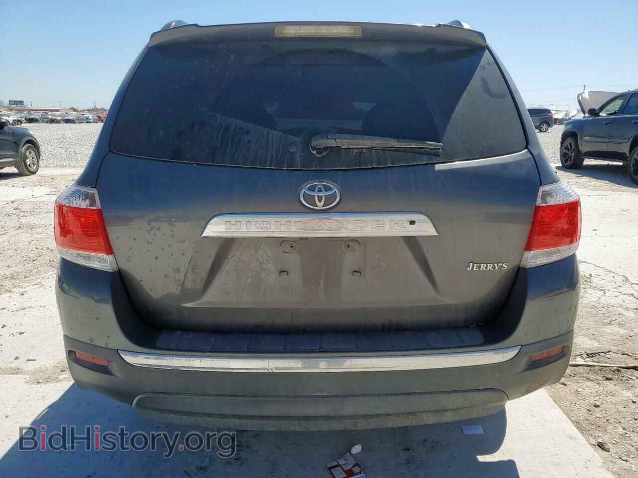 2012 TOYOTA HIGHLANDER - VIN: 5TDZK3EH6CS050582 - Фото 6
