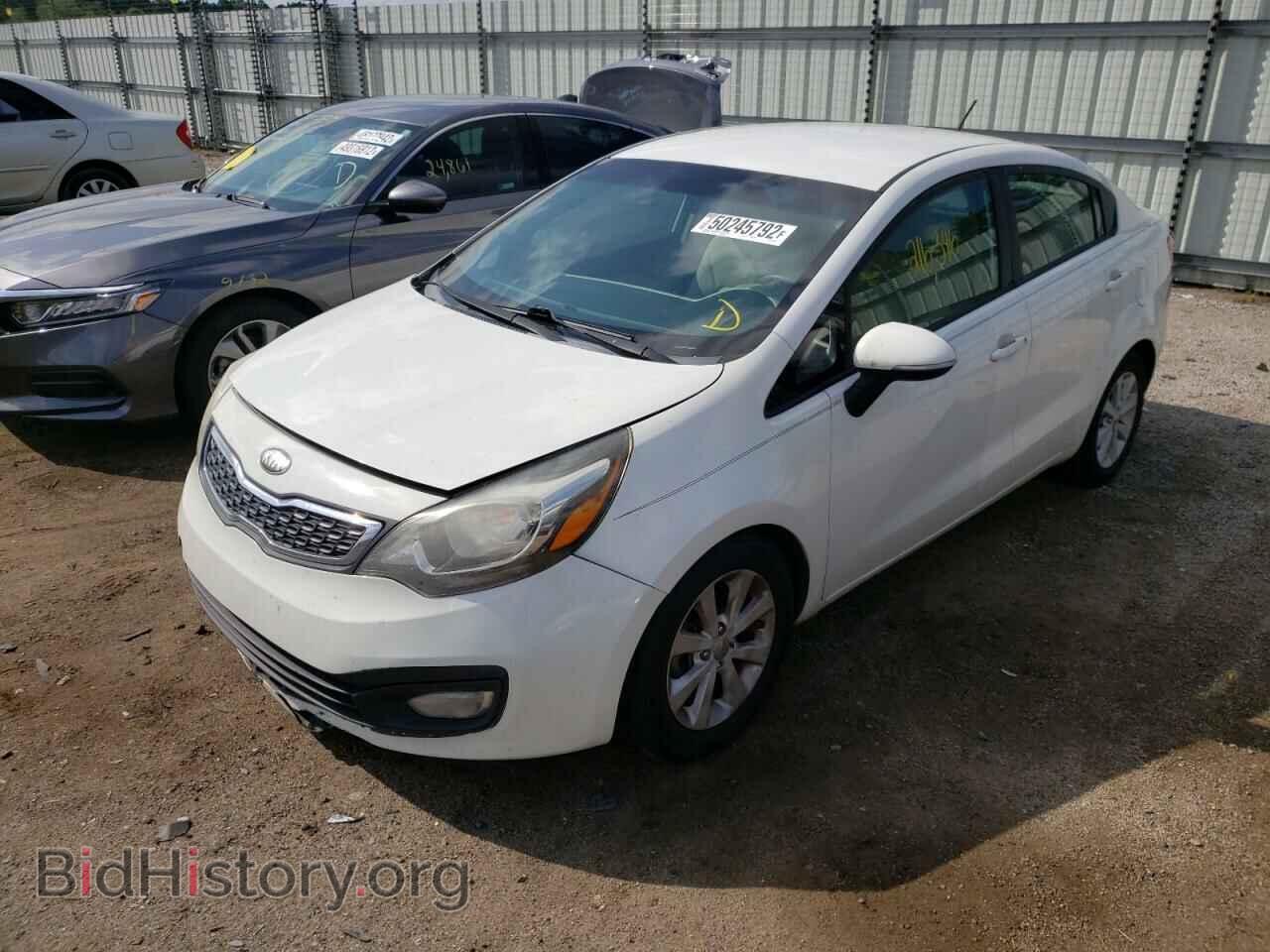 2013 KIA RIO - VIN: KNADN4A31D6227099 - Фото 2