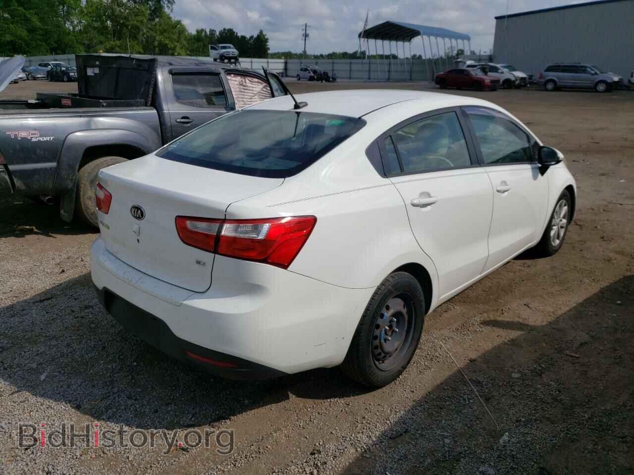 2013 KIA RIO - VIN: KNADN4A31D6227099 - Фото 4