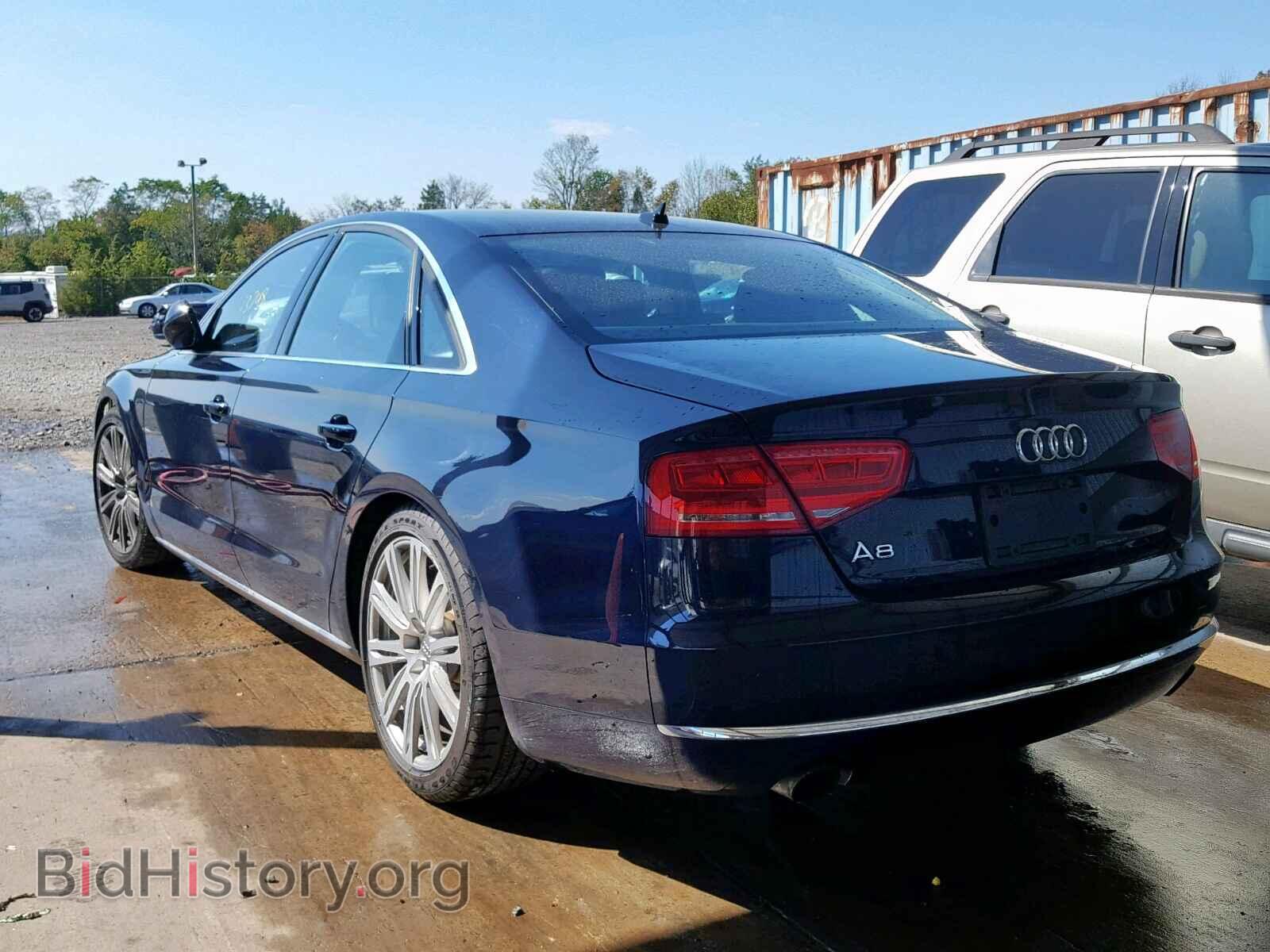 2014 AUDI A8 - VIN: WAUAGAFD4EN002860 - Фото 3