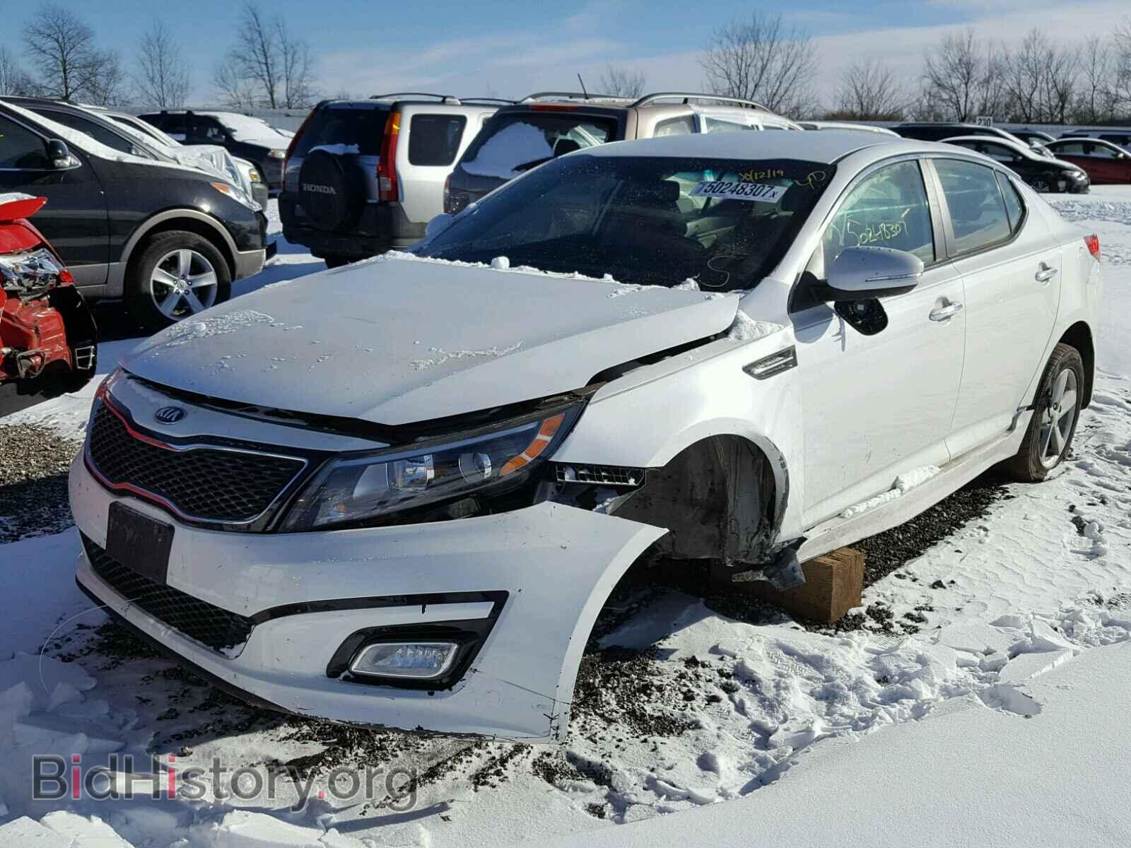 2015 KIA OPTIMA - VIN: 5XXGM4A76FG389675 - Фото 2