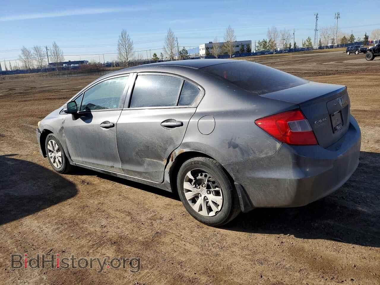 2012 HONDA CIVIC - VIN: 2HGFB2F40CH113443 - Фото 2