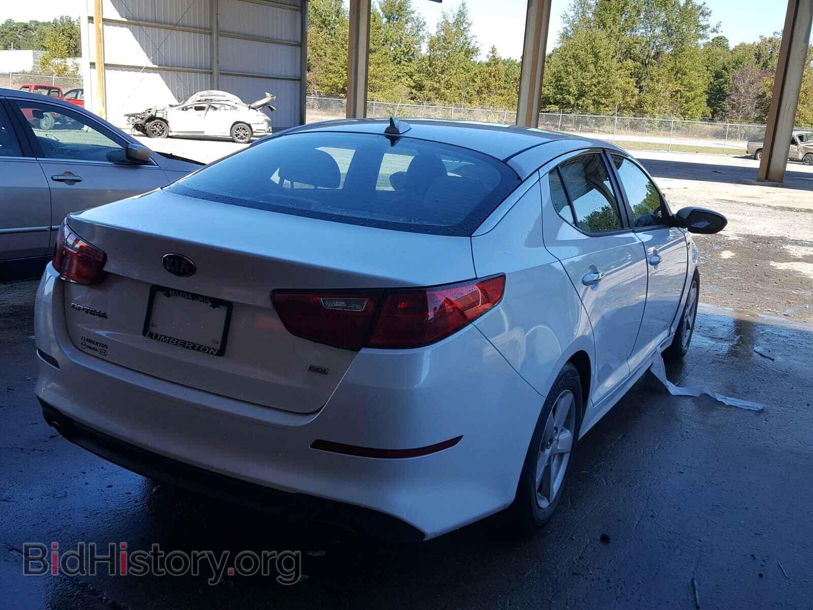 2015 KIA OPTIMA - VIN: KNAGM4A77F5591779 - Фото 4