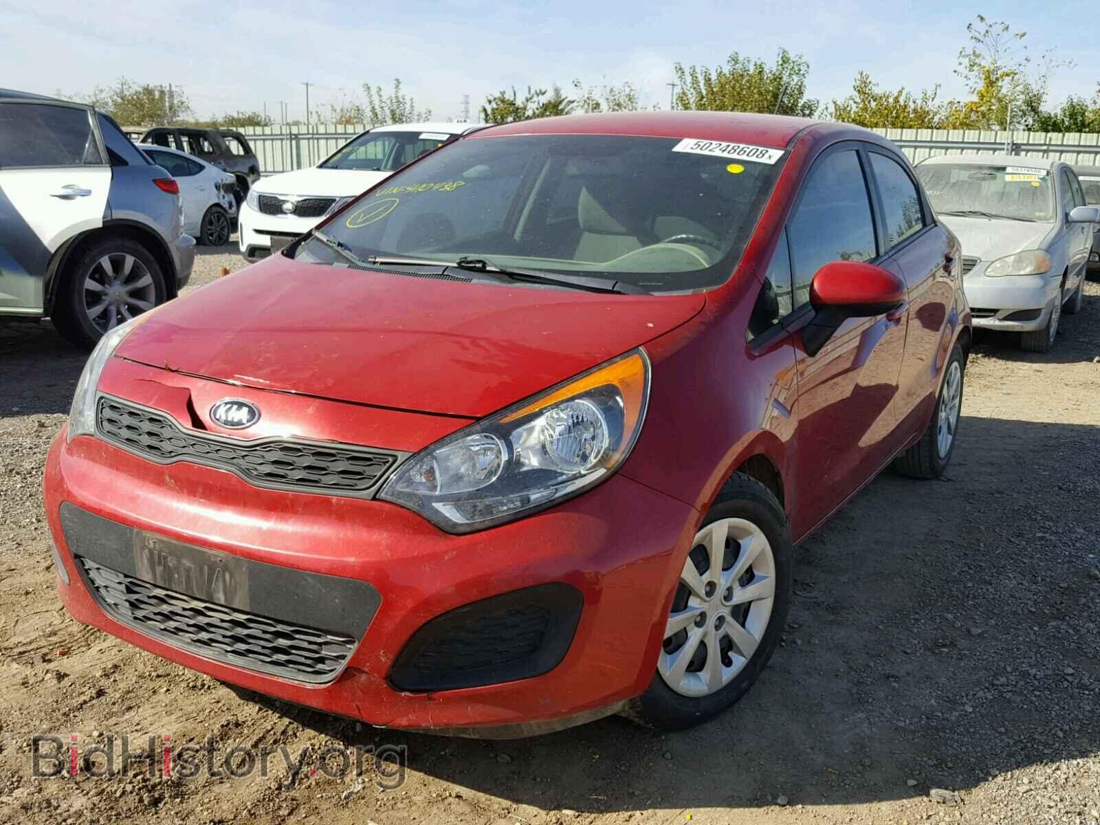 2014 KIA RIO - VIN: KNADM5A30E6410438 - Фото 2