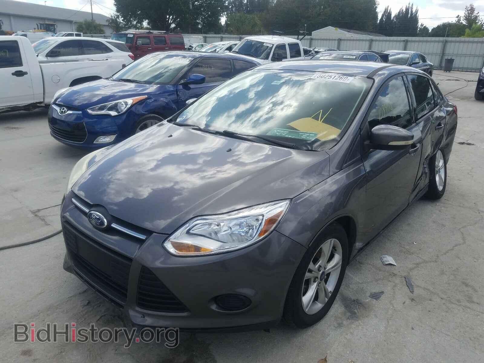 2014 FORD FOCUS - VIN: 1FADP3F28EL387660 - Фото 2