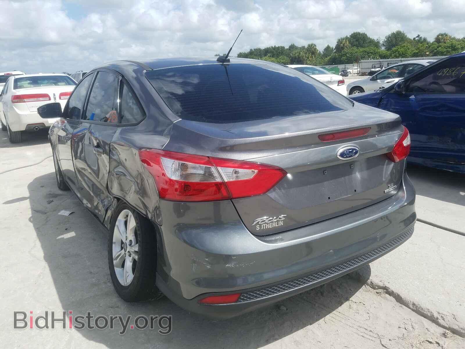 2014 FORD FOCUS - VIN: 1FADP3F28EL387660 - Фото 3
