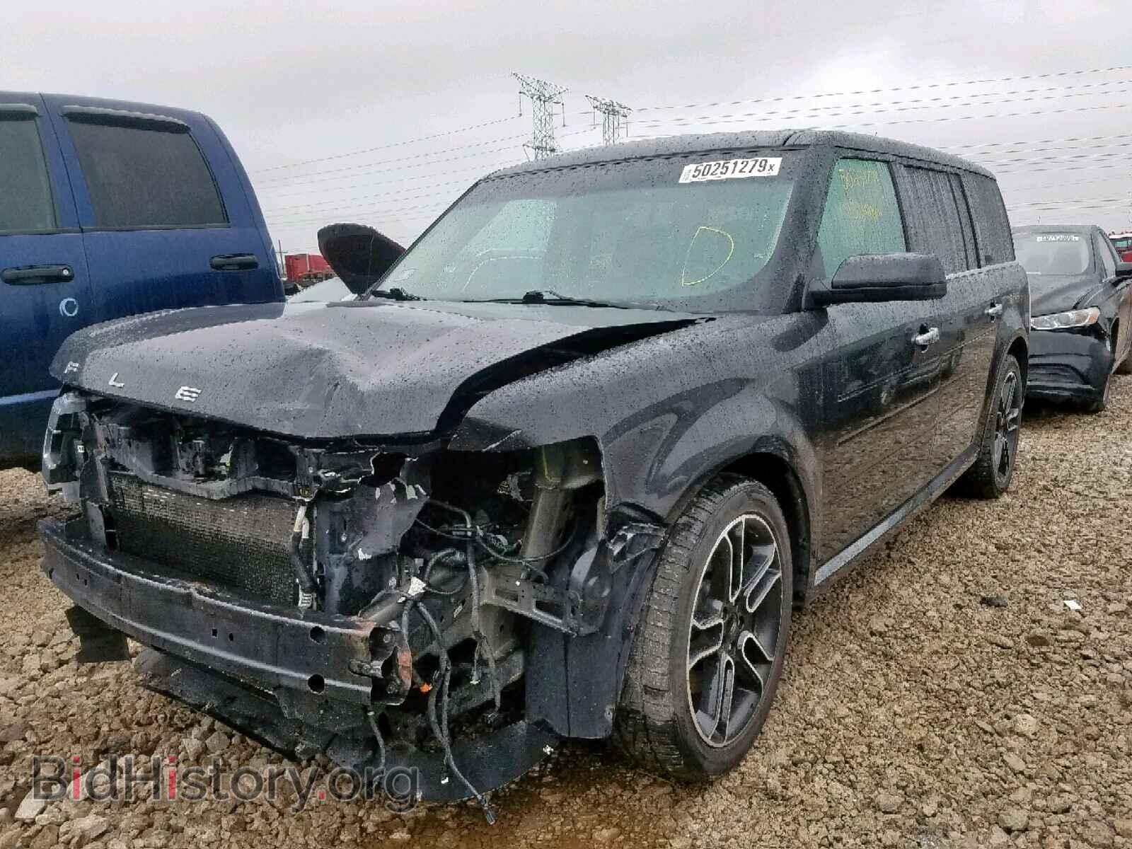 2013 FORD FLEX LIMIT - VIN: 2FMHK6DTXDBD25856 - Фото 2