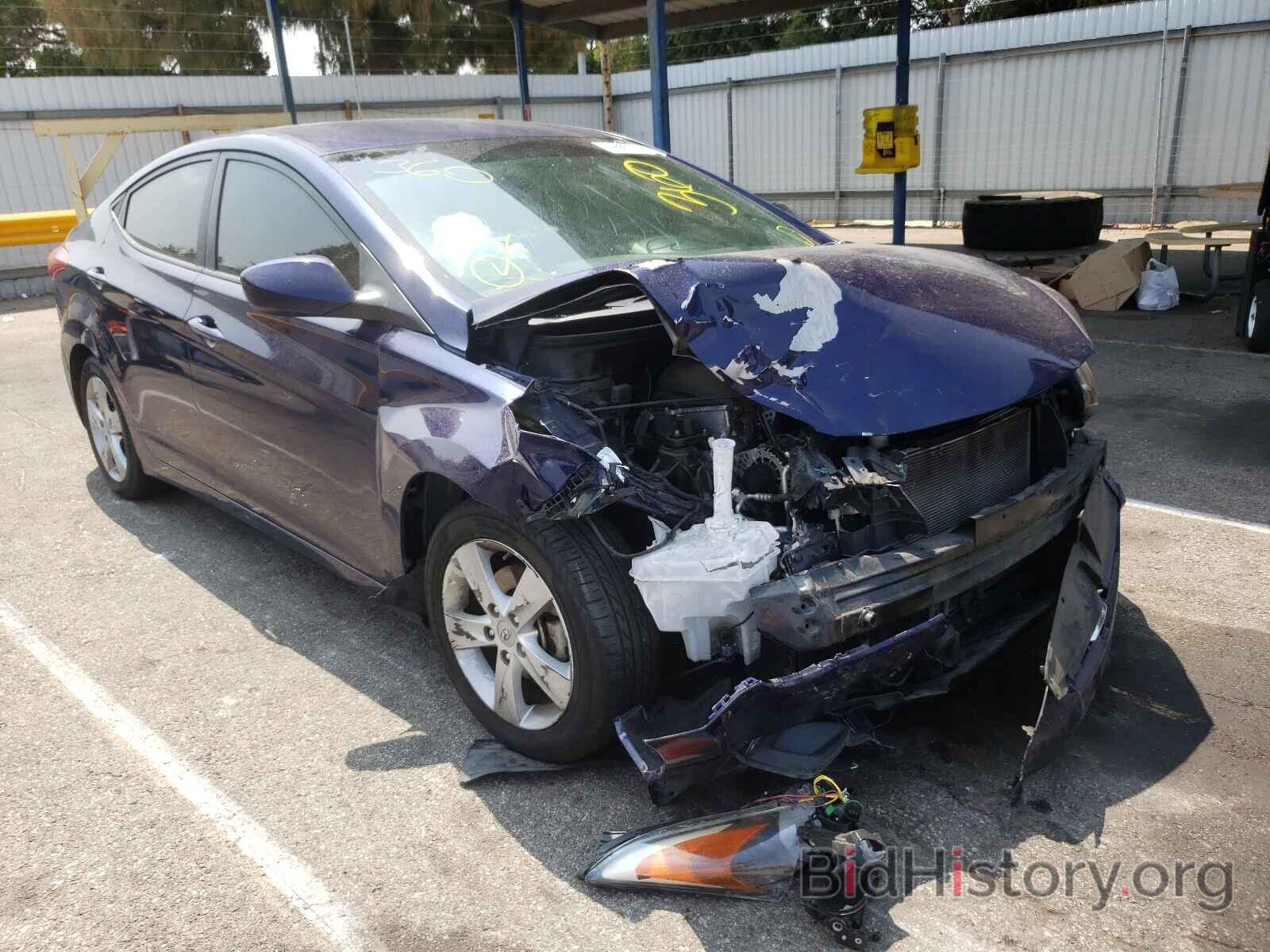 Photo 5NPDH4AE4DH301326 - HYUNDAI ELANTRA 2013