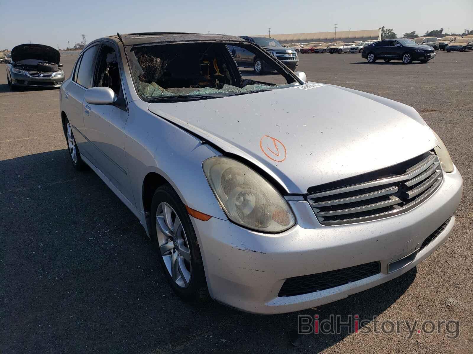 Фотография JNKCV51F66M606062 - INFINITI G35 2006