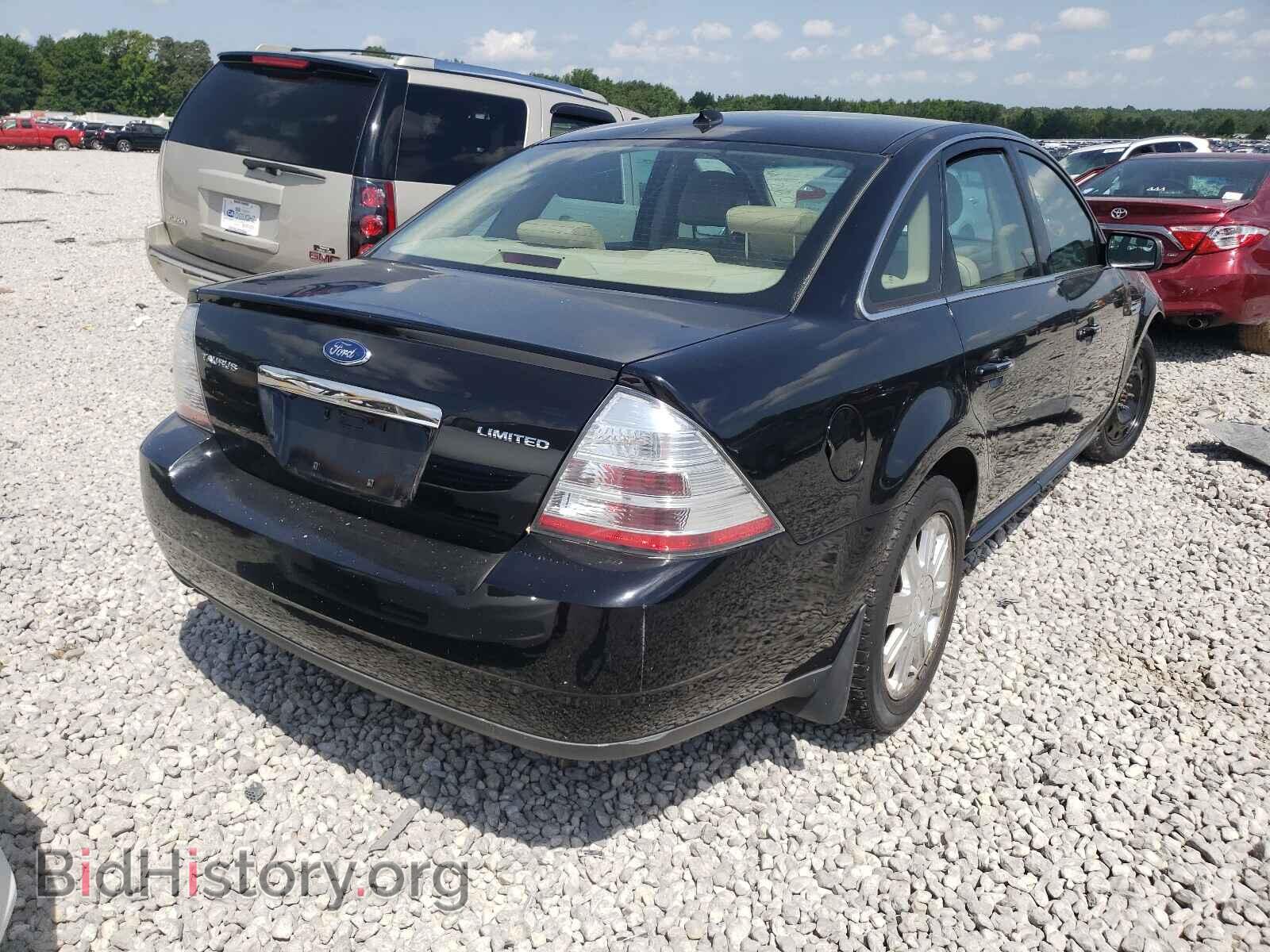 2008 FORD TAURUS - VIN: 1FAHP25W28G124013 - Фото 4