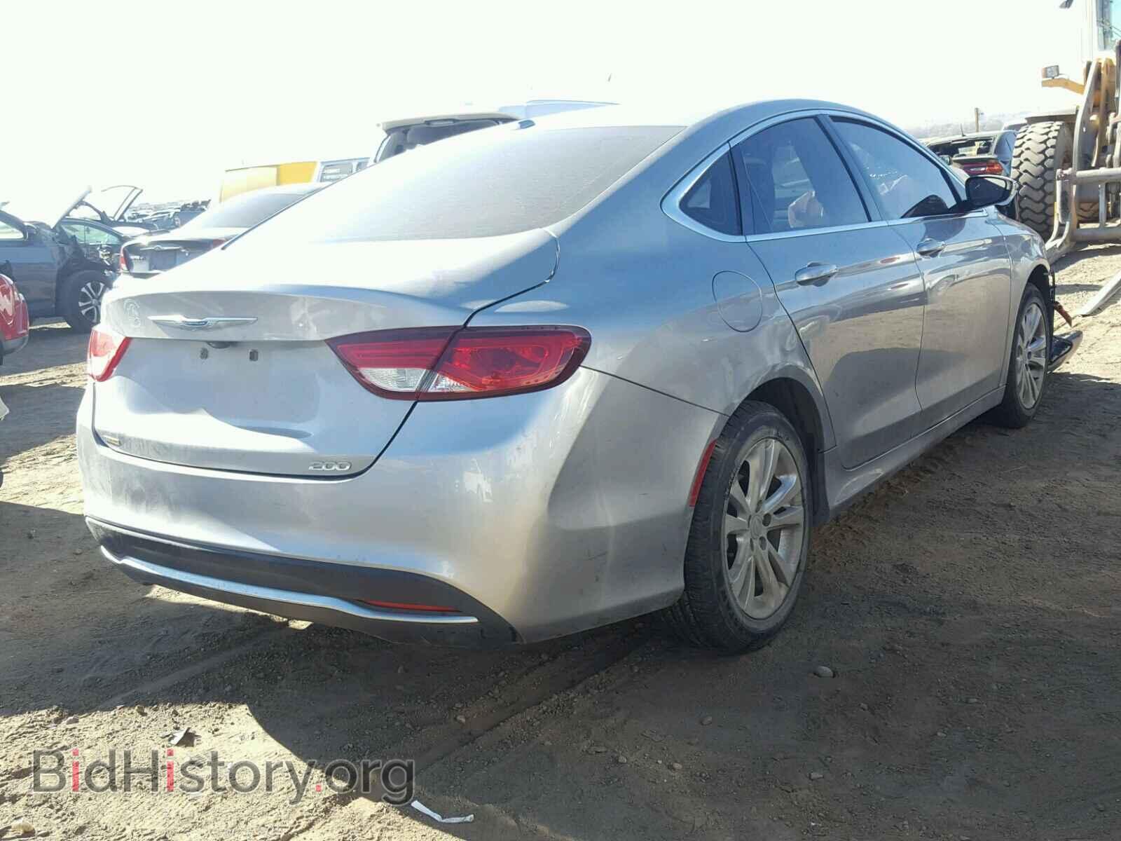 2015 CHRYSLER 200 - VIN: 1C3CCCAB1FN603948 - Photo 4