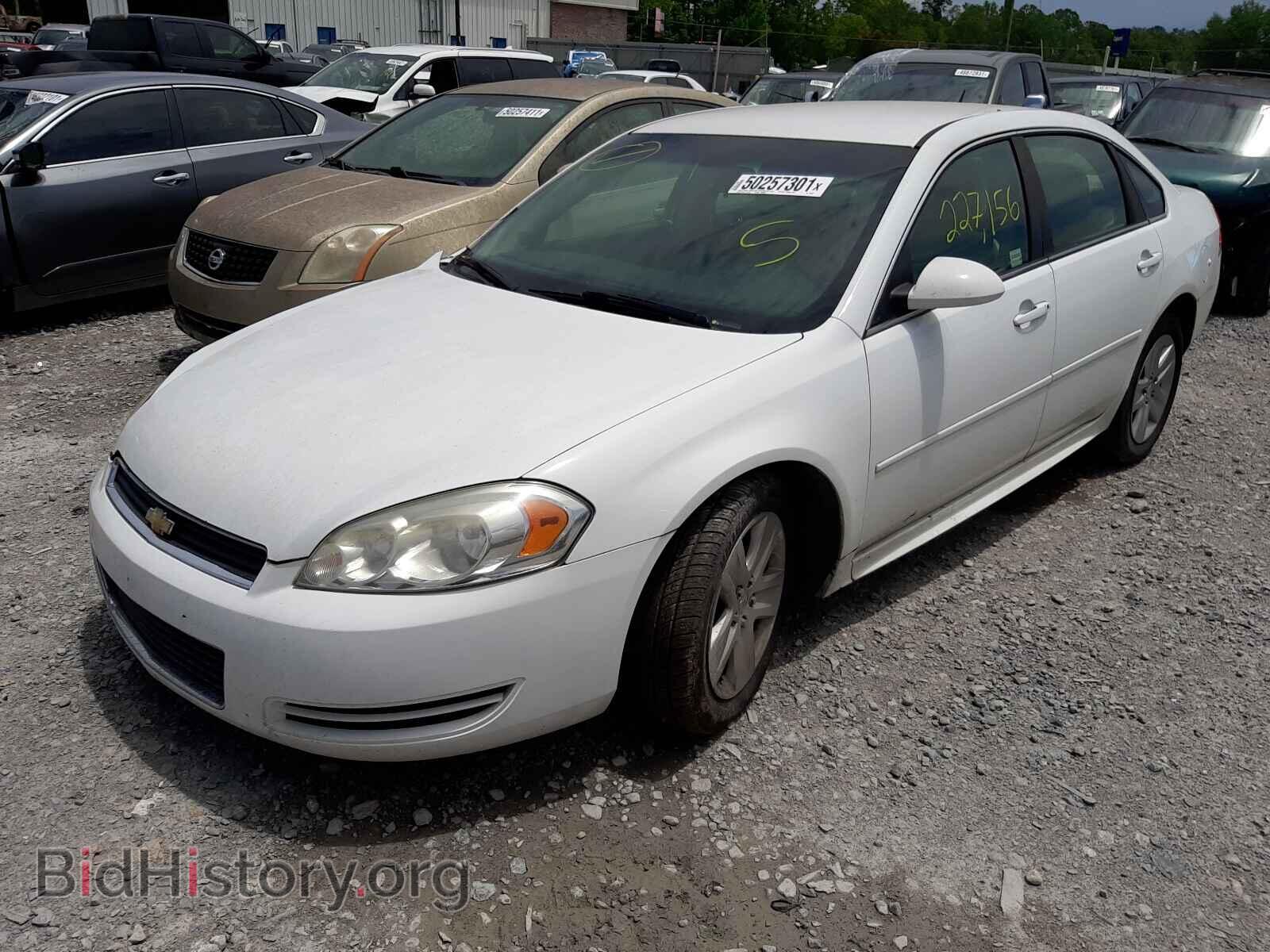 2011 CHEVROLET IMPALA - VIN: 2G1WF5EK0B1130165 - Фото 2