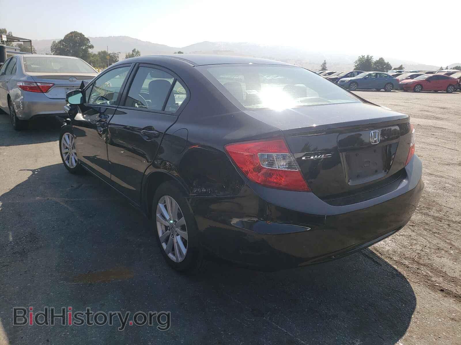 2012 HONDA CIVIC - VIN: 19XFB2F84CE307793 - Фото 3