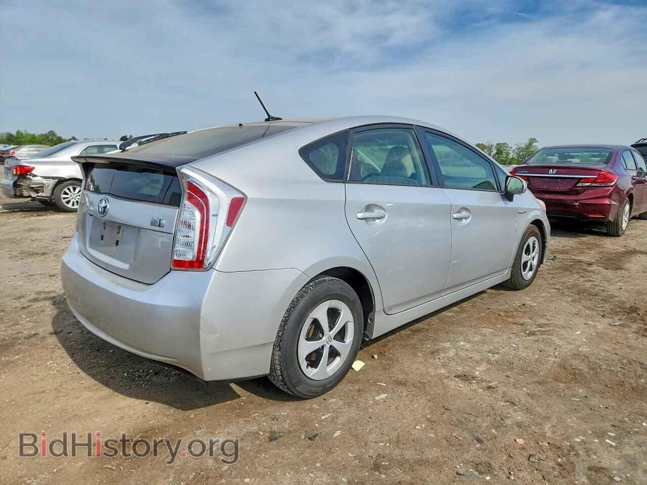 2014 TOYOTA PRIUS - VIN: JTDKN3DU4E1745053 - Фото 3