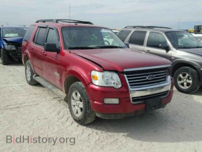 2008 Ford EXPLORER Explorer X, red — VIN 1FMEU63E28UA82558, Copart