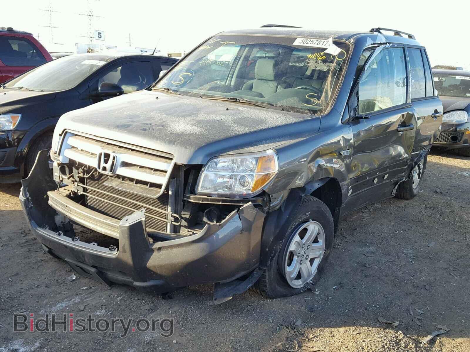 2008 HONDA PILOT - VIN: 5FNYF28248B001829 - Фото 2