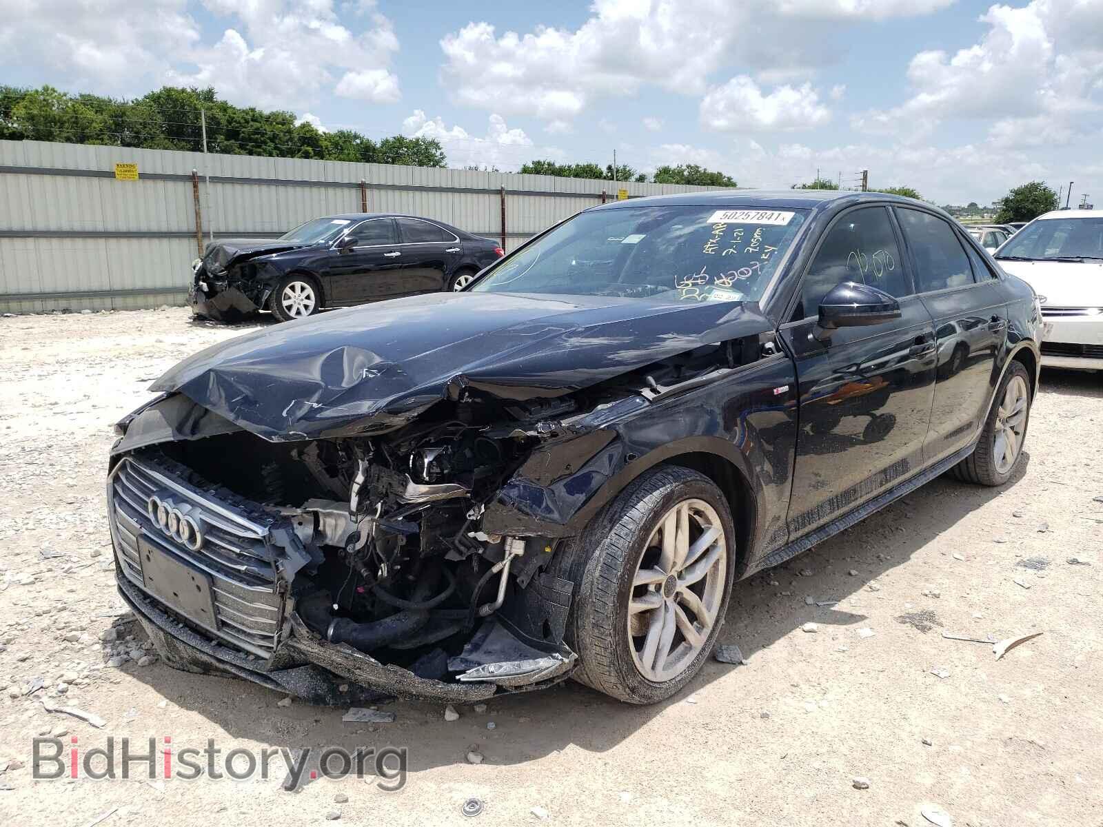 2017 AUDI A4 - VIN: WAUKMAF45HN054970 - Фото 2