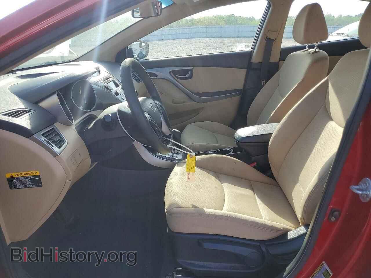 2013 HYUNDAI ELANTRA - VIN: KMHDH4AEXDU736563 - Фото 7