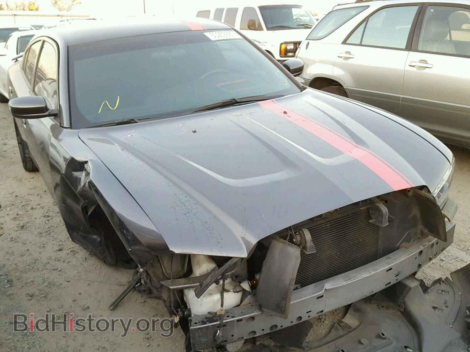 Photo 2C3CDXBG2DH737484 - DODGE CHARGER 2013